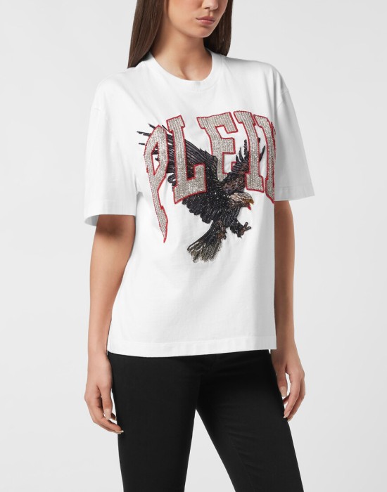 футболка  из америки вид сбоку