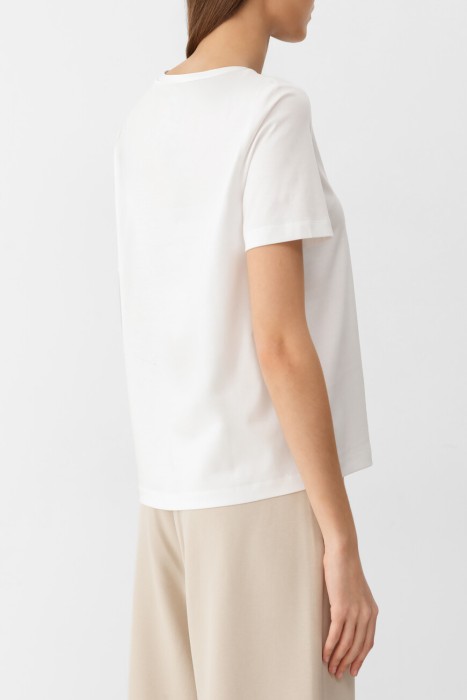 футболка  от бренда max mara вид слева