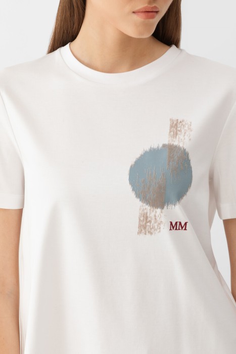 футболка  из италии вид сбоку