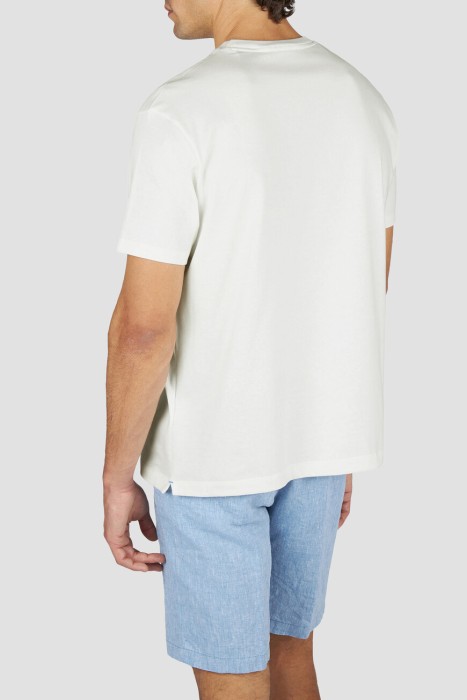 футболка  от бренда paul&shark вид слева