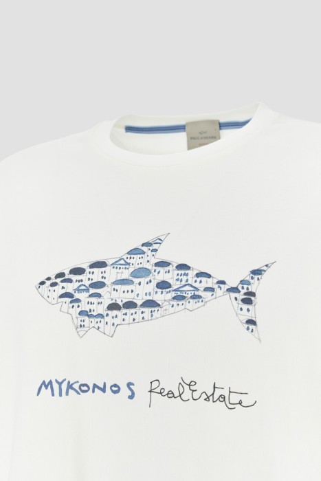 футболка  из хлопка спереди