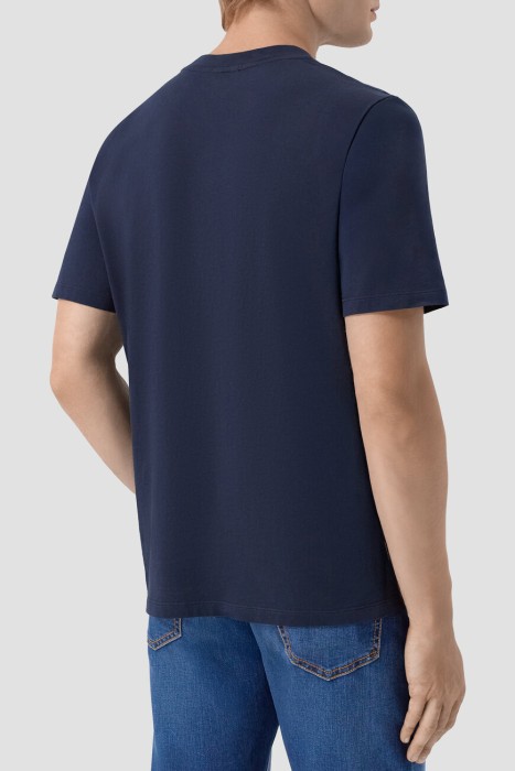 футболка  от бренда jacob cohen вид слева