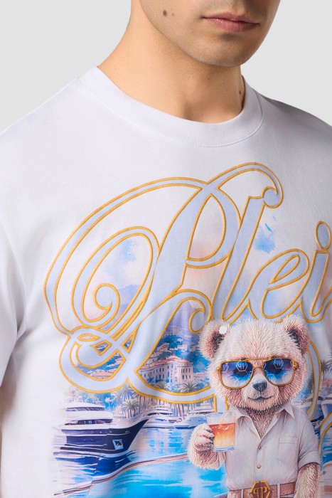 футболка  из америки вид сбоку