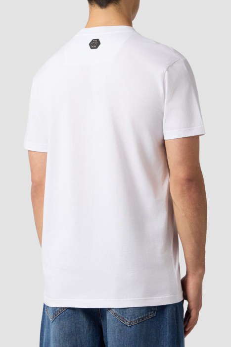 футболка  от бренда philipp plein вид слева