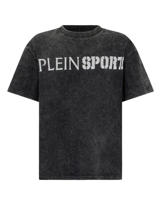 футболка  от бренда plein sport вид слева