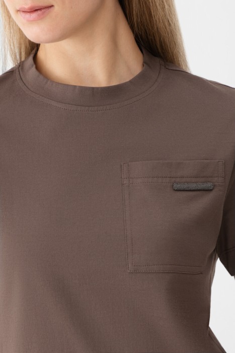 футболка  из италии вид сбоку