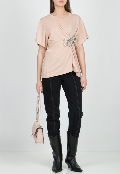 футболка  из италии вид сбоку