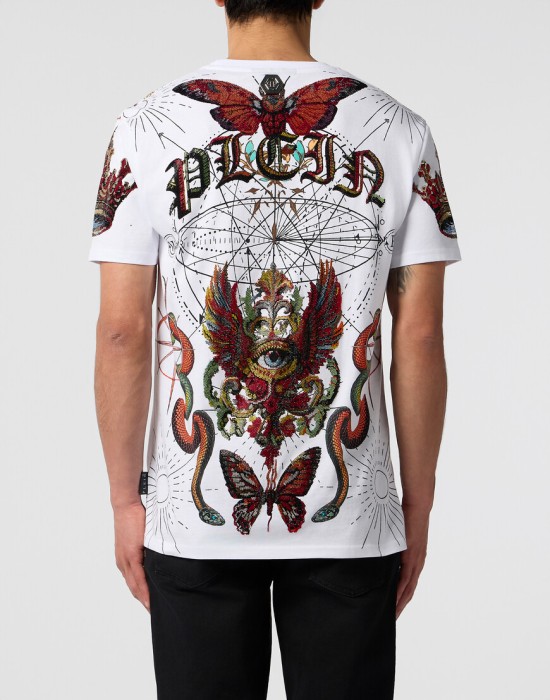 футболка  из америки вид сбоку