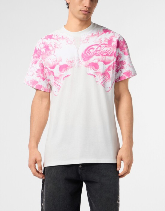 футболка  от бренда philipp plein вид слева