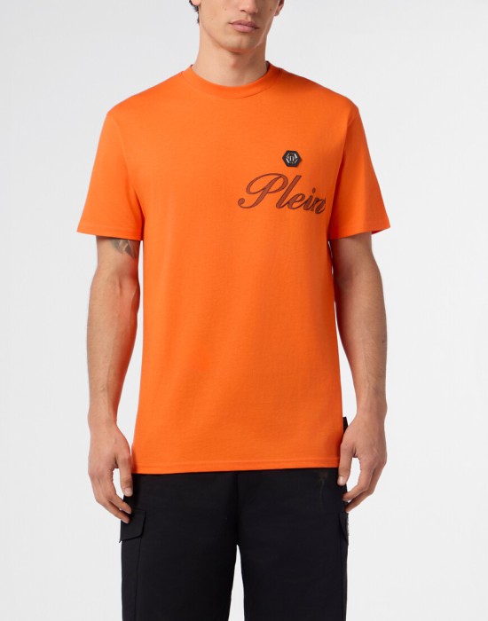 футболка  от бренда philipp plein вид слева