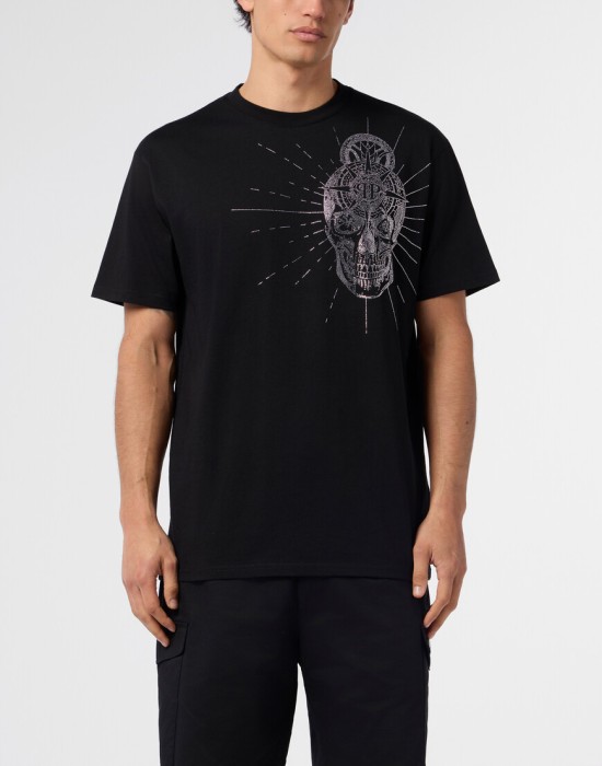 футболка  от бренда philipp plein вид слева