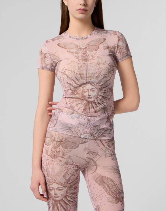 футболка  от бренда philipp plein вид слева