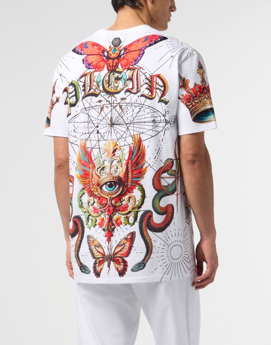 футболка  из америки вид сбоку