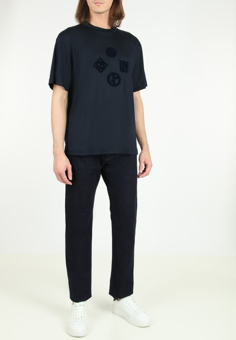 футболка  из италии вид сбоку