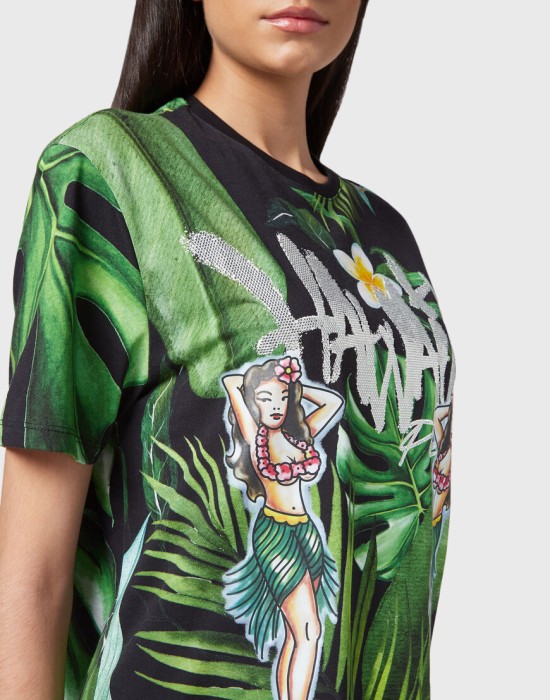 футболка  из америки вид сбоку