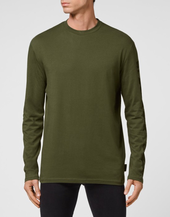 футболка  от бренда philipp plein вид слева