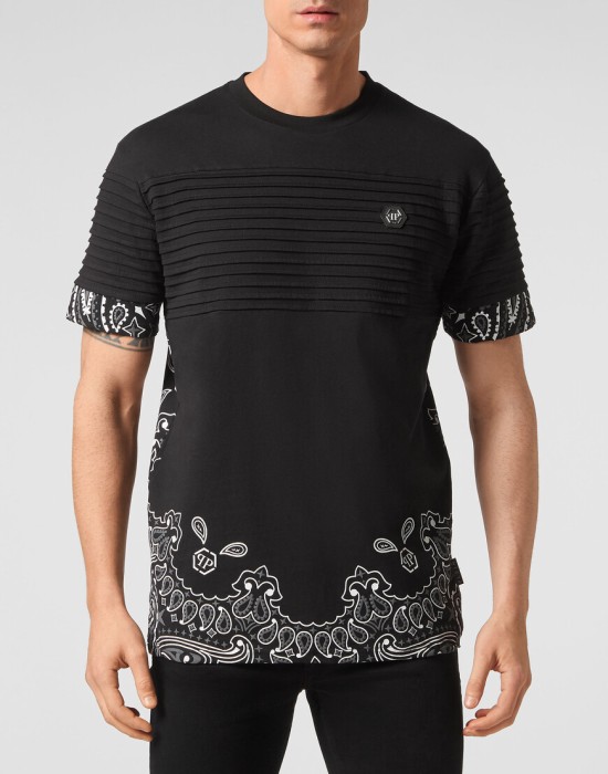 футболка  от бренда philipp plein вид слева