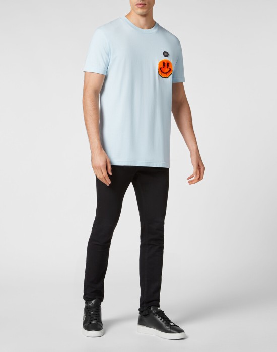 Товар голубого цвета с внутренней стороны