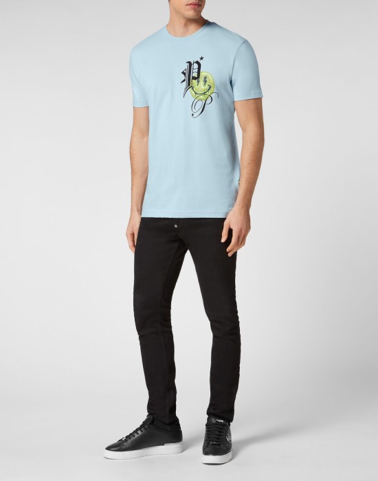 Товар голубого цвета с внутренней стороны