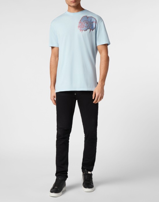 Товар голубого цвета с внутренней стороны