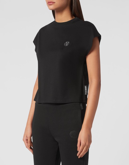 футболка  от бренда plein sport вид слева