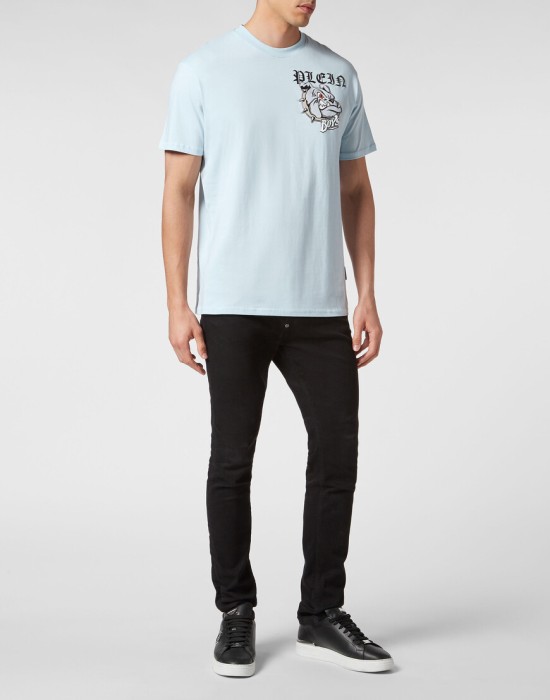 Товар голубого цвета с внутренней стороны