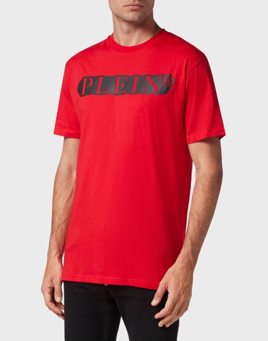 футболка  от бренда philipp plein вид слева