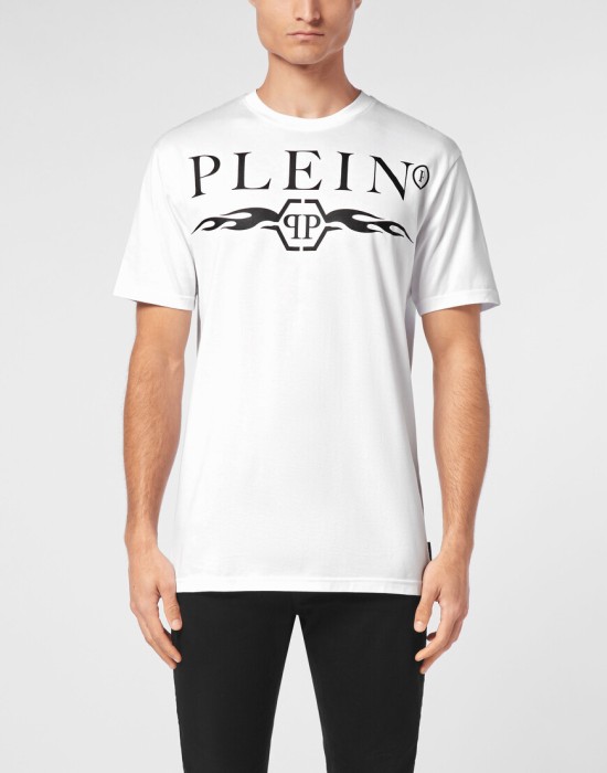 футболка  от бренда philipp plein вид слева