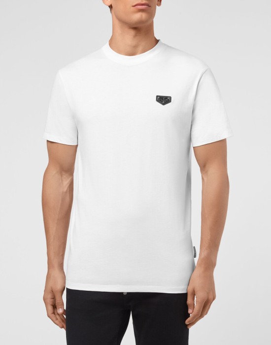 футболка  от бренда philipp plein вид слева