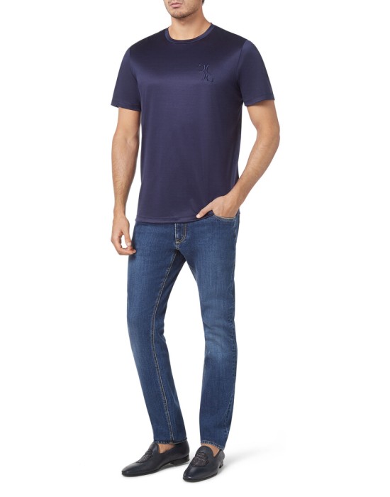 футболка  из италии вид сбоку