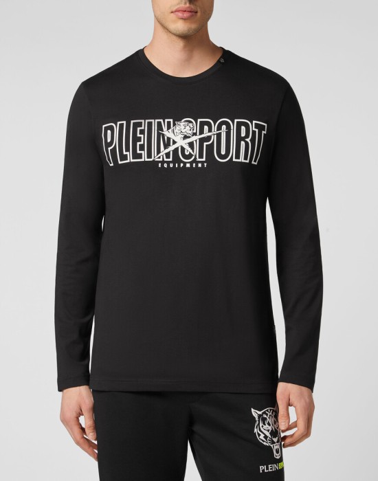 футболка  от бренда plein sport вид слева