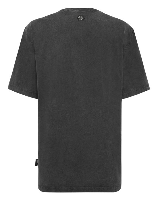 футболка  от бренда philipp plein вид слева