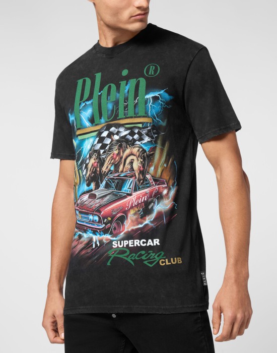 футболка  из америки вид сбоку