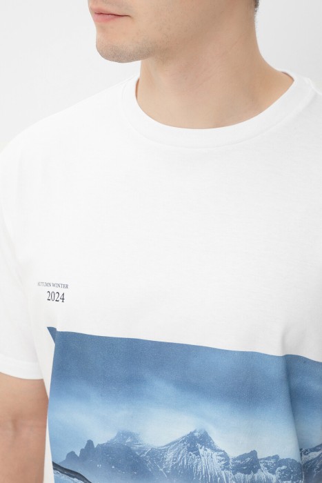 футболка  из италии вид сбоку