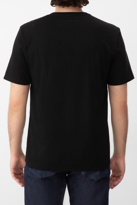 футболка  от бренда stefano ricci вид слева