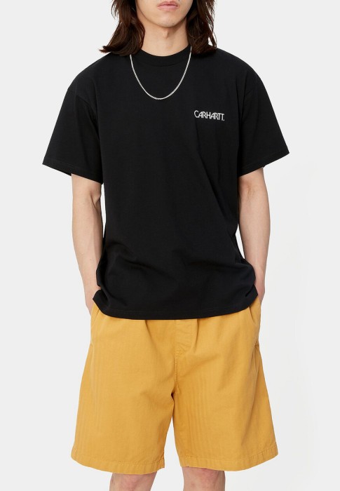 футболка  от бренда carhartt wip вид слева