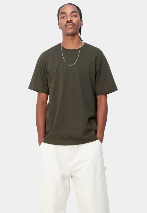футболка  от бренда carhartt wip вид слева