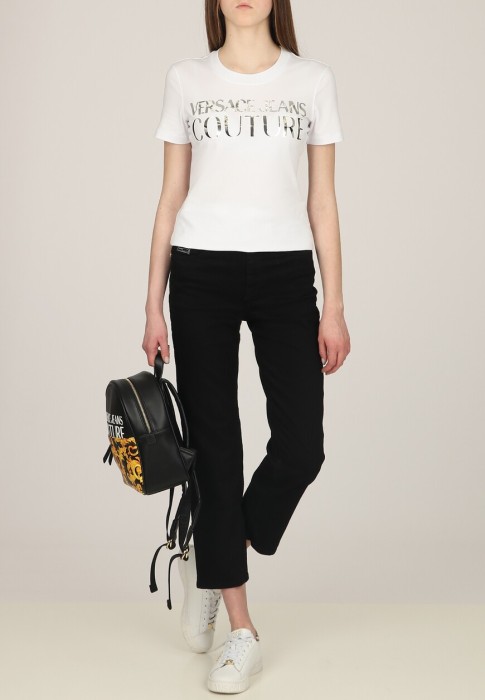 футболка  от бренда versace jeans couture вид слева