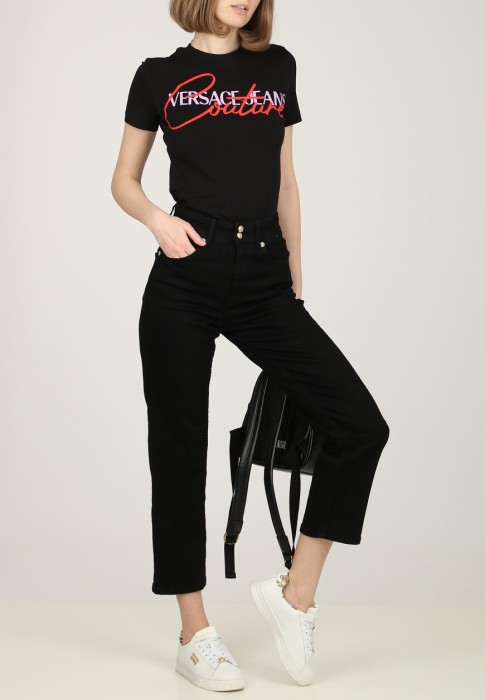 футболка  от бренда versace jeans couture вид слева