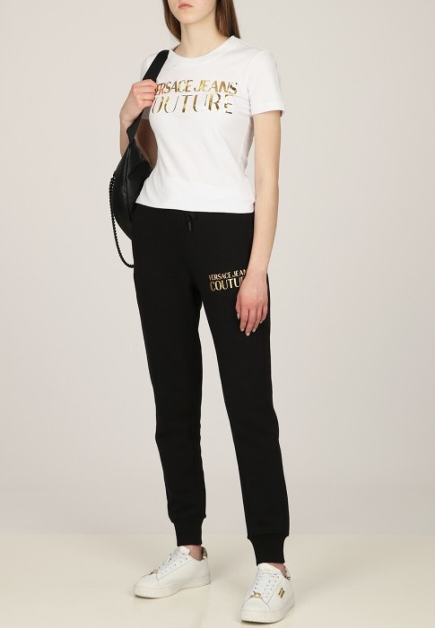 футболка  от бренда versace jeans couture вид слева