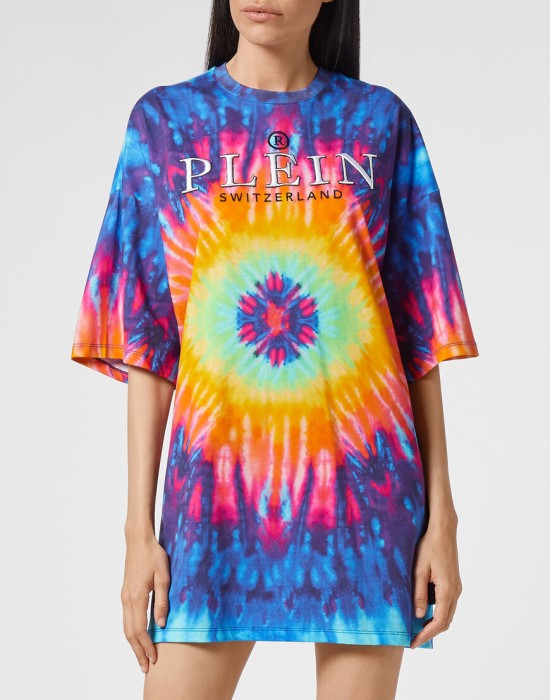 футболка  от бренда philipp plein вид слева
