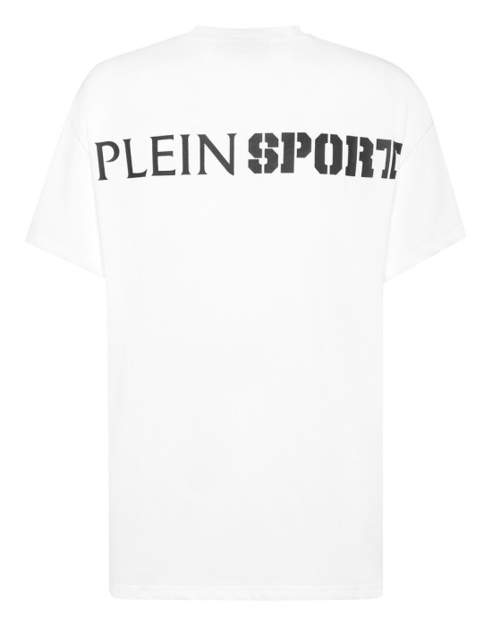 футболка  от бренда plein sport вид слева