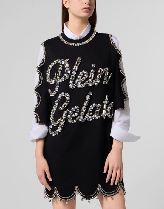 футболка  от бренда philipp plein вид слева