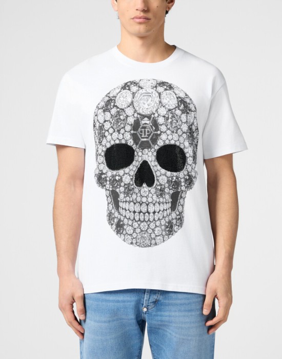 футболка  от бренда philipp plein вид слева
