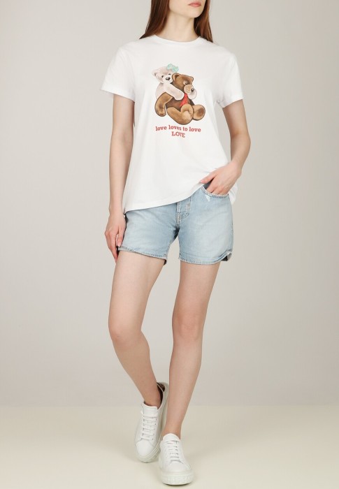 футболка  от бренда elyts вид слева
