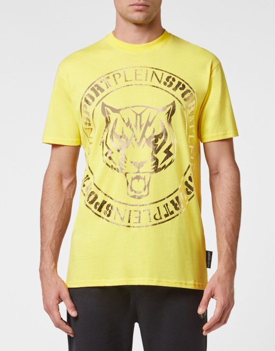футболка  от бренда plein sport вид слева
