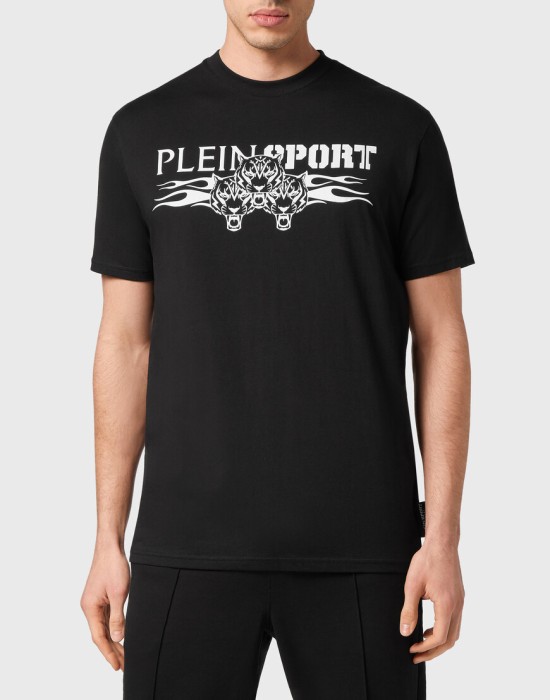 футболка  от бренда plein sport вид слева