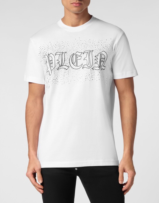 футболка  от бренда philipp plein вид слева