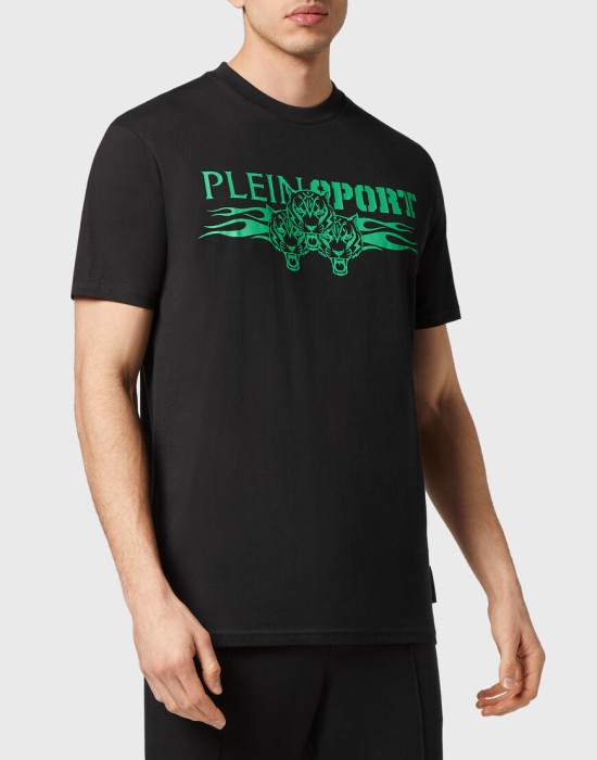 футболка  от бренда plein sport вид слева
