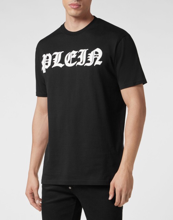 футболка  от бренда philipp plein вид слева